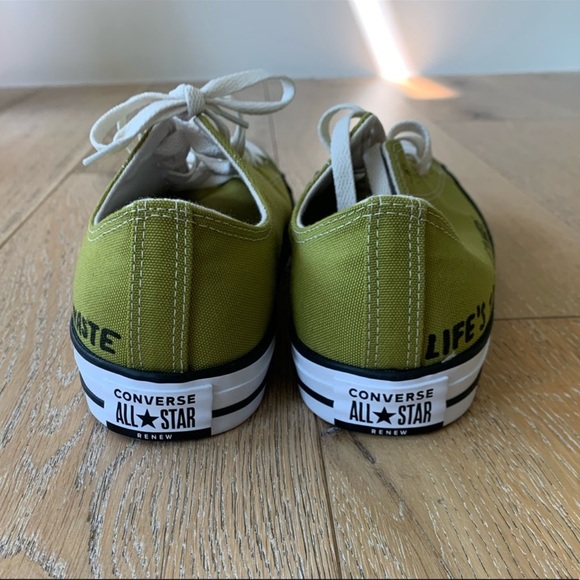 Converse “Life’s Too Short To Waste” shoes - Picture 4 of 6